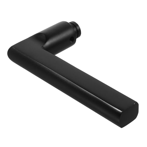 Hoement Heavy Duty Door Handle for Bedroom Bathroom Easy Tool Installation Durable Resistant Material Fit for Interior Doors Modern Design for Home Use