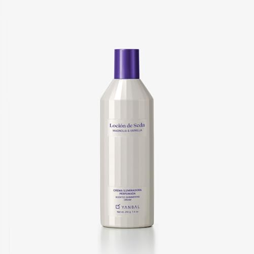 Generic Loción de Seda Magnolia y Vainilla Crema Iluminadora Perfumada, Body Cream 7.4 oz Yanbal