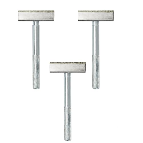 FuxFuis 3 unidades de disco abrasivo de diamante para tocador, 85 x 45 x 13 mm, disco de lijado, Dresser de piedra de diamante, herramienta de tocador, herramienta para pulir ruedas