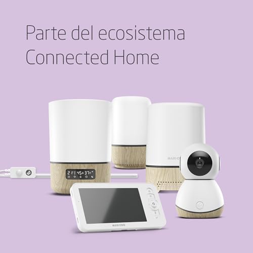 Maxi-Cosi Clean HEPA Purificador de ar 3 em 1 (H13), desde o nascimento, para alergias, Connected Home, compatível com Alexa e Google Assistant