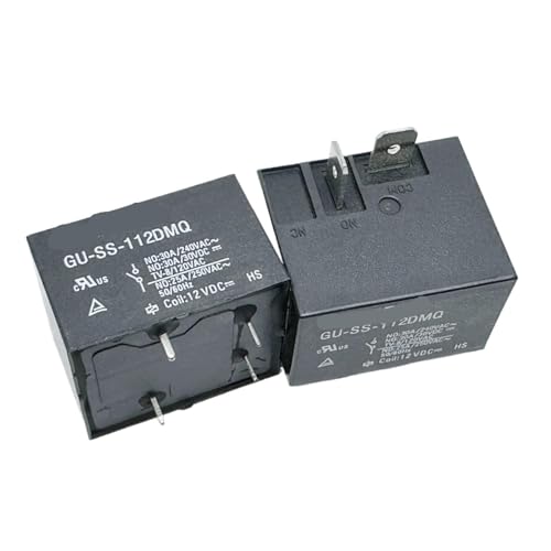 Relais T91A-12V-30A GU-SS-112DMQ haute performance 12V à 4 broches pour fortes charges