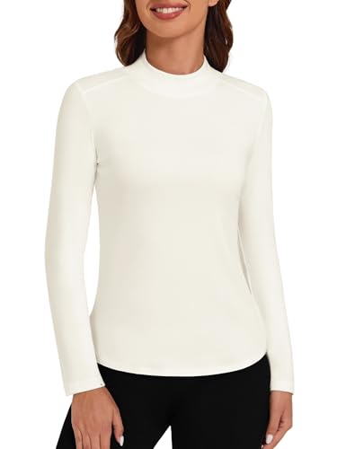 Bonneuitbebe Women's Fleece Lined Thermal Top