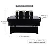 Best Piano Extender Pedal: make your little ones play the piano very soon 23 ALAPUR Adjustable Piano Pedal Extender Bench, Wood Piano Foot Pedal,Design with 3 Pedal, Black #2