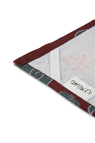 Excelsa Kimono Kitchen Towel, 100% Cotton, Cm. 70 x 50, With Hole, Front Kimono Decoration and Back White - Image 2