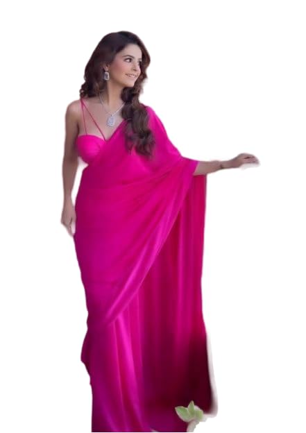BE4ME.COM Alia bhatt Saree Rocky aur rani movie saree celebraty inspired sari Bollywood partywear Georgette Printed saree