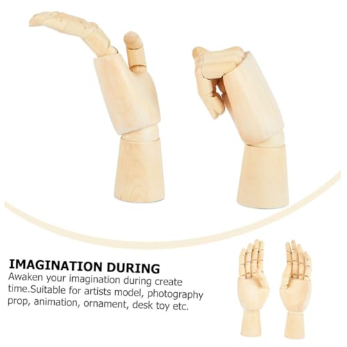 Modèles de mains en bois pour réussir vos dessins anatomiques complexes - 7