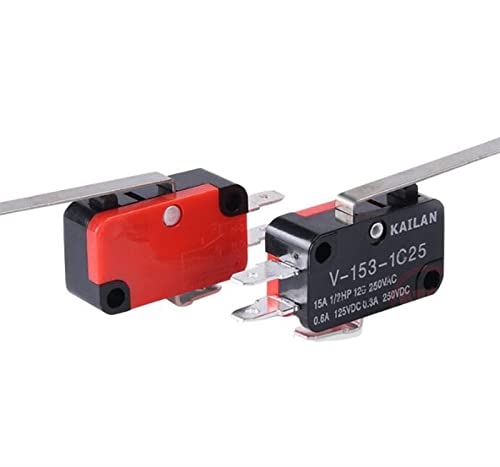 Interrupteur de Fin de Course FFOCCO V-153-1c25 Micro Switch SPDT 15A