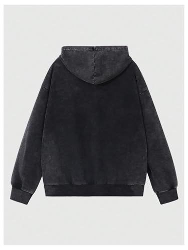 SOLY HUX Men's Vintage Zip Up Hooded Sweatshirts Long Sleeve Shirts Graphic Hoodies Outerwear Streetwear3