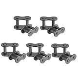 JUMPLAWN 10pcs Heavy Duty Chain Connecting Links Premium Roller Chain Joint Buckle and Accessory for Motorcycles and Industrial Machinery