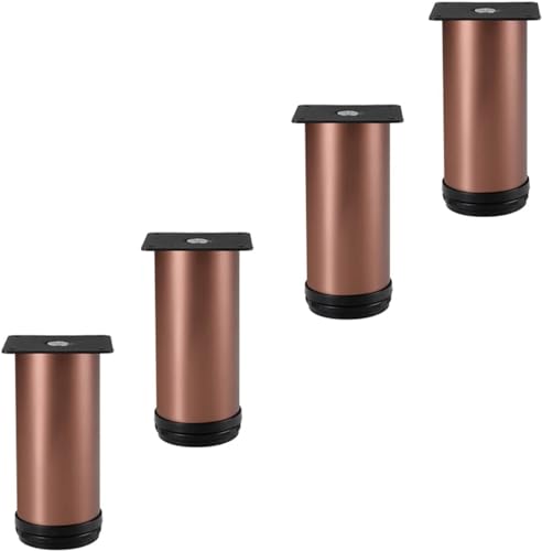 Patas de sofá ajustables de acero inoxidable para mueble de TV 5