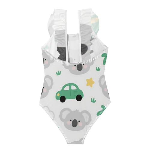 Bañador de koala para niña ideal para playa y piscina 4