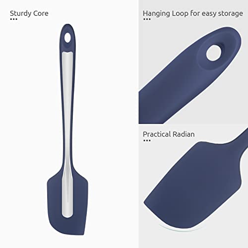 Image of U-Taste Silicone Large Spatula, 600ºF High Temp, 11.38in, Midnight Blue