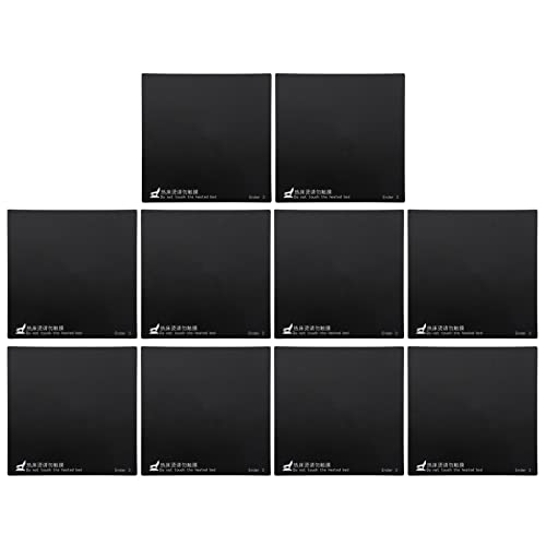 Autocollant de plate-forme pour lit chaud d'imprimante 3D 235 x 235 mm de rechange