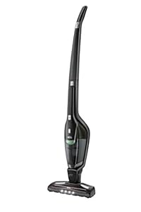 AEG Ergorapido CX7-2-45MÖ 2-in-1 Battery Vacuum Cleaner/50% Recycled Material/Bagless/Up to 45 Minutes Runtime/Freestanding/180° Swivel/Brush Cleaning Function/LED Lights/18.5W/0.5 L/Black, Green