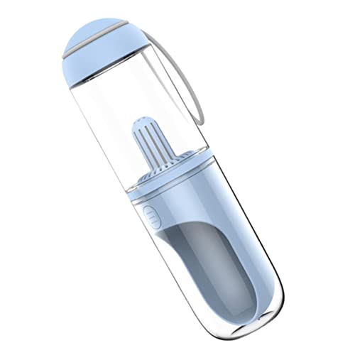 HOLIDYOYO Pet Water Feeder 330ml Dog Water Bottle Leakproof Travel Bowl Easy to Carry Separate Lid and Cleaning Components