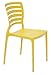 Produktbild Tramontina Stuhl Sofia, Kunststoff, Kunststoffstuhl, Polypropylen, Gelb, 515x 435x 825 mm