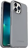 OtterBox iPhone 13 Pro Max & iPhone 12 Pro Max Symmetry Series Case - Resilience Grey, Ultra-Sleek, Wireless Charging Compatible, Raised Edges Protect Camera & Screen