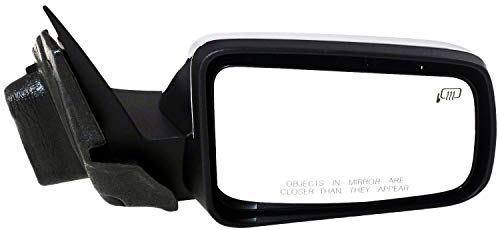 Kool Vue Mirror Compatible with 2008-2011 Ford Focus Passenger Side Heated, Chrome, Power Glass
