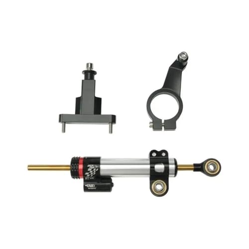 for for CBR400R for CBR500R Motor Directional Damper Base Damper Bracket Prevent Front Car from Swaying(Silver)