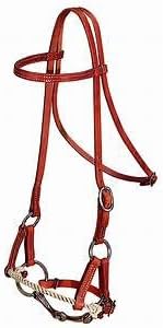Leather English Bridle Cowhide Genuine Headstall Reins Horse Crossover Crossunder Raised Fancy Stitched Laced All Purpose Jumping Dressage Rubber Crystal Adjustable Browband Size:Full-Cob, M28