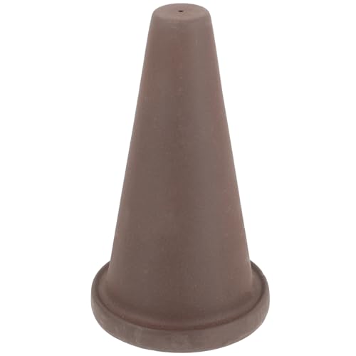 INOOMP 飼育バケツ、産卵水槽、ツバメフィッシュ孵卵器、エンゼルフィッシュ産卵バケツ、紫砂 水槽の植物 水族館の装飾 シェルター 魚の繁殖コーン洞窟 魚の産卵品種コーン 紫色の粘土