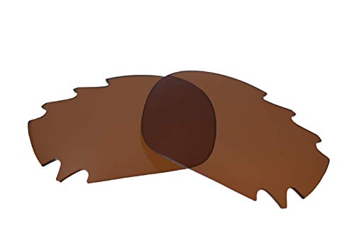 交換用レンズ Oakley JAWBONE サングラス用 オークリー ジョウボーン (通気孔あり, 偏光ブラウン)