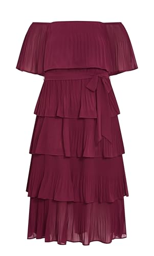 Image of City Chic Women's Plus Size Night Garden Dress