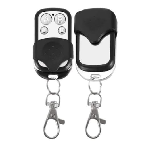 Kit 02 Controle Remoto Copiador Repetidor Clone Portão Alarme 433mhz até 4 Canais