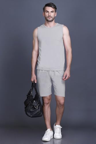 Image of GODFREY Men Co ord Set for Summer Cotton