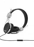 WeSC 0007193999 Banjar - Auriculares supraurales (Incluye Adaptador para teléfonos Sony Ericsson y Nokia), Color Negro