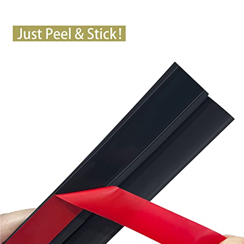 Peel and Stick Floor Transition Strip, Carpet to Tile Transition Edging Trim Suitable for Doorways Threshold (Cover Height Within 5mm) - Image 4