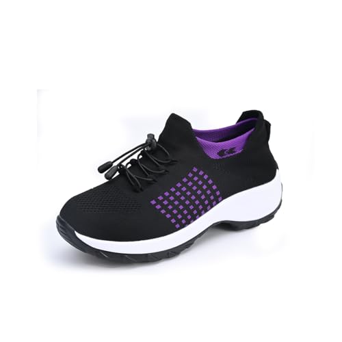 Comfort Wear Orthowear Shoes for Women, Women's Comfortable Casual Ladies Athletic Shoe Non Slip Thick Bottom