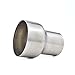 Elifecenter Universal Stainless ID 2 inch to OD 3 inch Exhaust Adapter Reducer (Pack of 2)