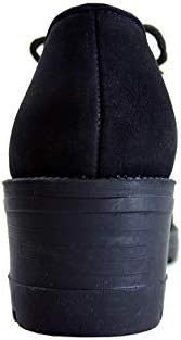 Peerage Masie (5830) Women's Wide Width Leather Lace Up Oxford Shoes Black 8 Review | Image 2