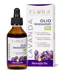 Flora - Aceite de Masaje de Lavanda - Armonizante y Restaurador - 100ml - Pack de 2