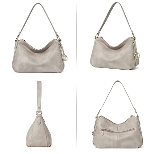 Image of BOSTANTEN Purses for Women Vegan Leather Shoulder Bag Designer Ladies Hobo Handbags Pocketbooks