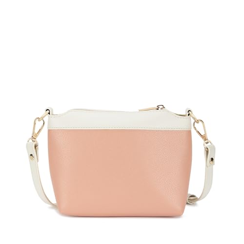 Image of Fastrack Off Duty Sling Bag for Women, Small Size with Top Zip Closure, Detachable and Adjustable Sling Belt and Inner Access Pockets, Trendy Everyday Sling Bag