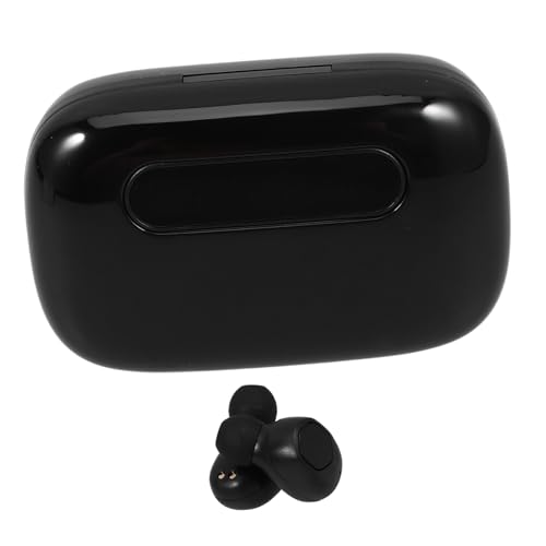 DIYEAH Auriculares Inalámbricos con Pantalla LED Resistentes al Agua Sonido y Carga Portátil para Llamadas con Reducción de Ruido Diseño Ergonómico Cómodo Negros