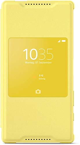 Sony Compact SCR44 Custodia per Xperia Z5, Giallo