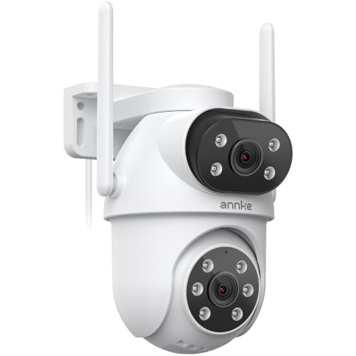ANNKE 4MP PTZ Überwachungskamera Aussen WLAN, Dual-Objektiv, Auto-Tracking