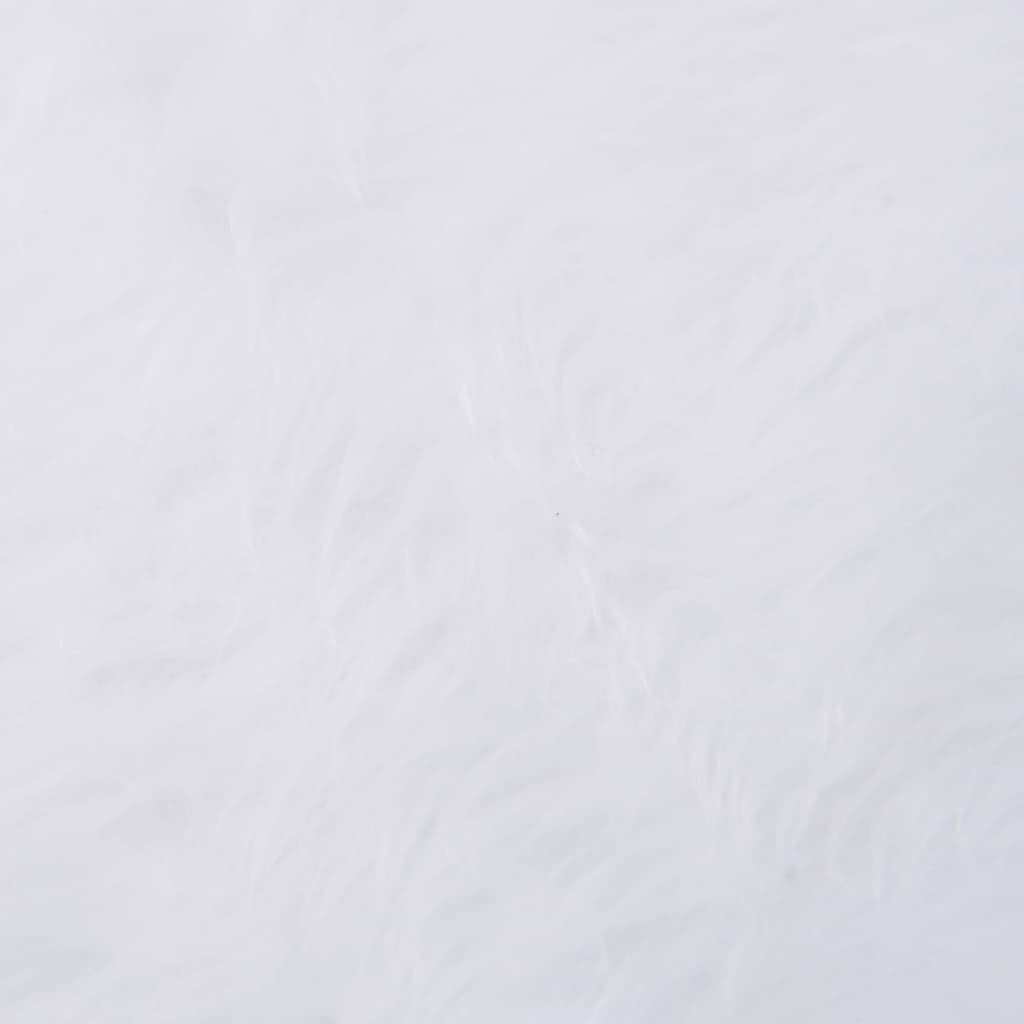 Jupe de sapin de Noël blanche en fausse fourrure 122 cm avec dos non tissé, couverture de support d'arbre, tapis pour sapin de Noël, décoration de Noël pour salon, intérieur en hiver