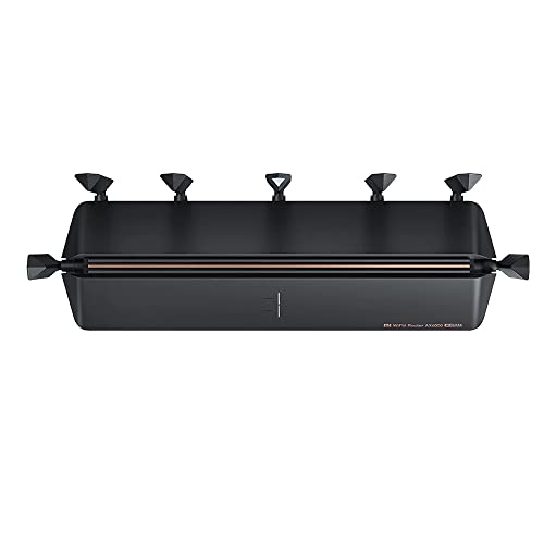 Roteador Xiaomi AX6000 AIoT, WiFi 6 6000Mbps, 512 MB, Mesh, 6 Amplificador de sinal independente - Preto glide