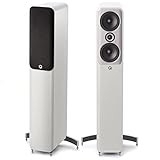 Q ACOUSTICS Q Concept - 50 pares de altavoces de pie (blanco brillante)
