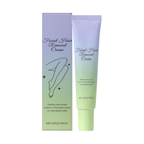 Crema Depilatoria,Eliminador De Vello Facial Para Piel Sensible | Solución De Afeitado, Loción Para Piel Para Hermanas Amigas Novia Esposa Reuniones Natación
