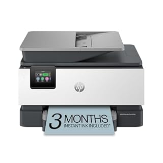 HP OfficeJet Pro 9125e Wireless All-in-One Color Inkjet Printer, Print, scan, copy, fax, ADF, Duplex printing best-for-office, 3 month Instant Ink trial included, AI-enabled (403X0A)