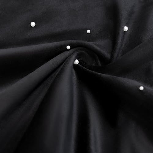 Women's Soft plush Shawl Wraps Shrug stunning pearls for Evening Dress Wedding Cape Cover Up 1920s White Shawl2