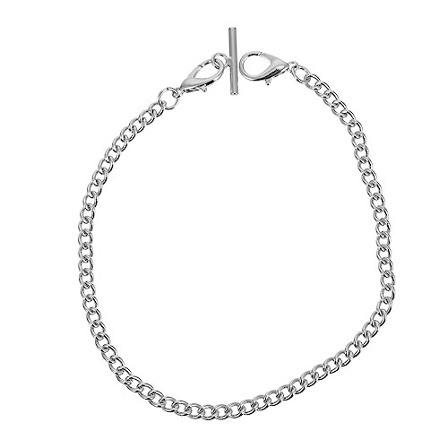 Didiseaon Men's Pocket Watch Chain Gothic t Bar Lobster Clasps Watch Link for Jeans Decor