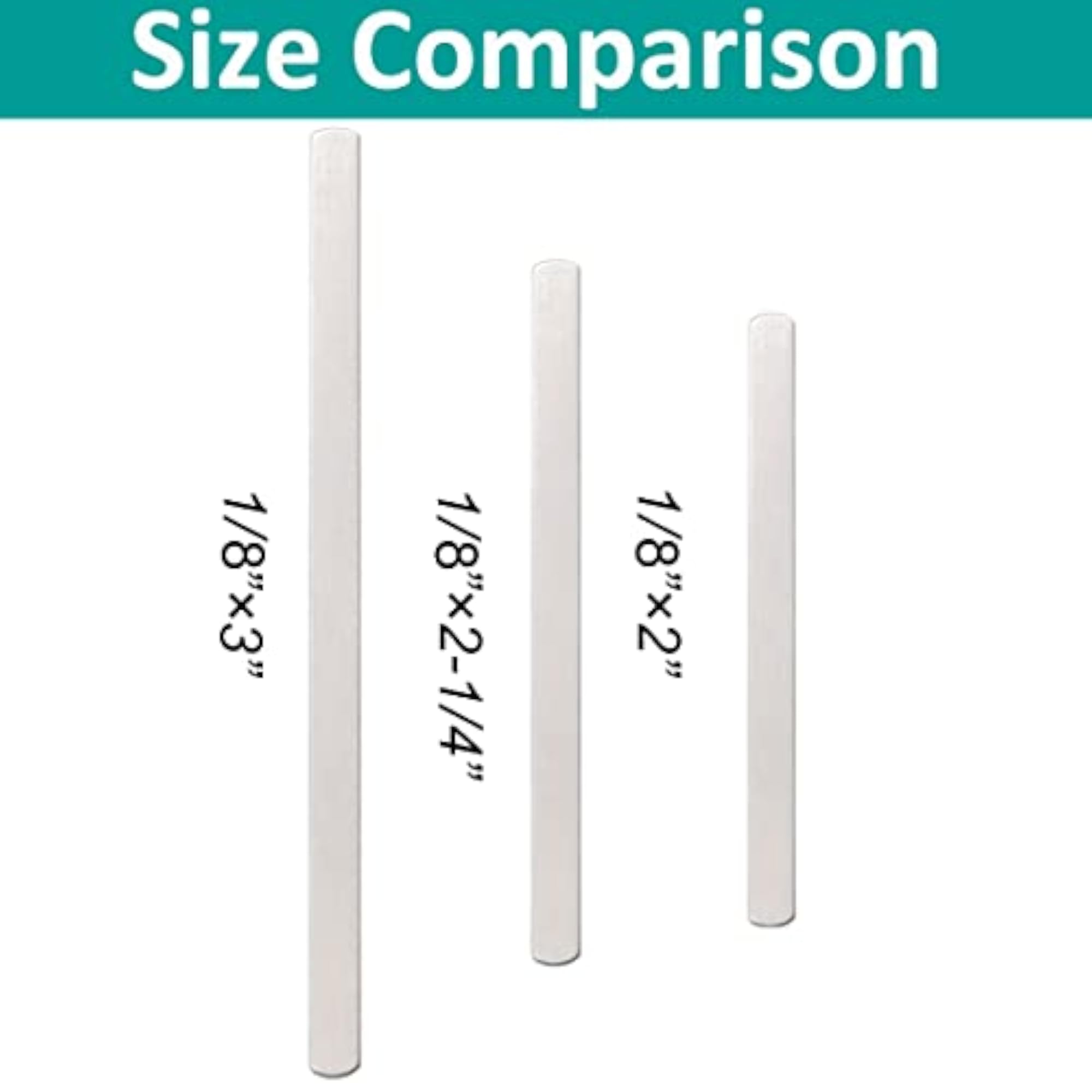25 Pack Aluminum Thin Metal Ring Blanks for Stamping