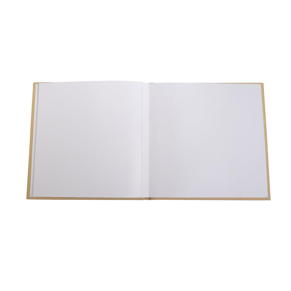 Exacompta 2 Fotoalben Buch 30 Seiten Weiß ZEPHIRE 25x25 cm