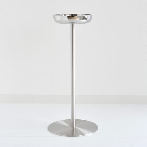 Amazon.co.jp: アレッシィ ワインクーラー用スタンド シルバー 28x63cm